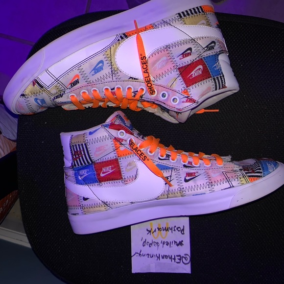 - Nike Patchwork Blazers mid - Picture 2 of 8
